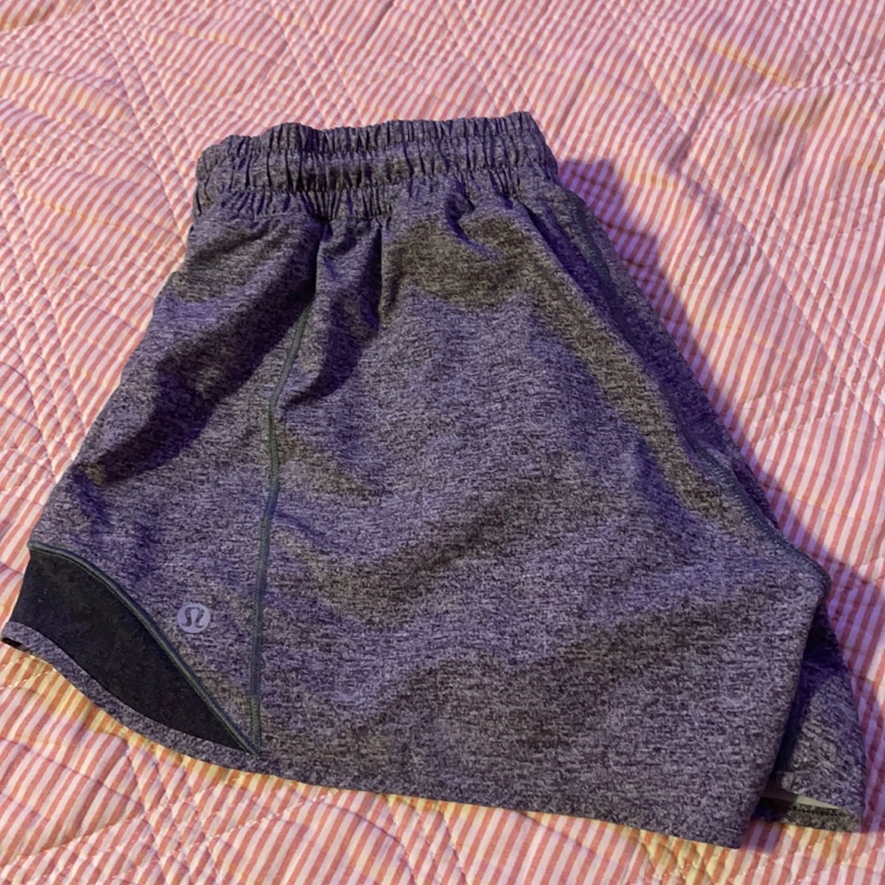 grey lulu lemon shorts